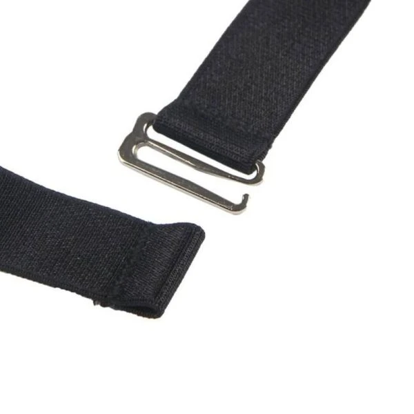 Subblime driedelig dessousset BH, jarretelgordel en string zwart
