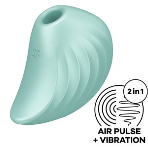 Satisfyer Pearl Diver Opgevibrator met Luchtimpulsen en Trillingen Satisfyer Pearl Diver Opgevibrator met Luchtimpulsen en Trillingen - Afbeelding 1
