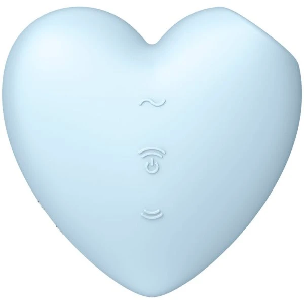 Satisfyer Cutie Heart Air Pulse Vibrator met clitorisstimulatie