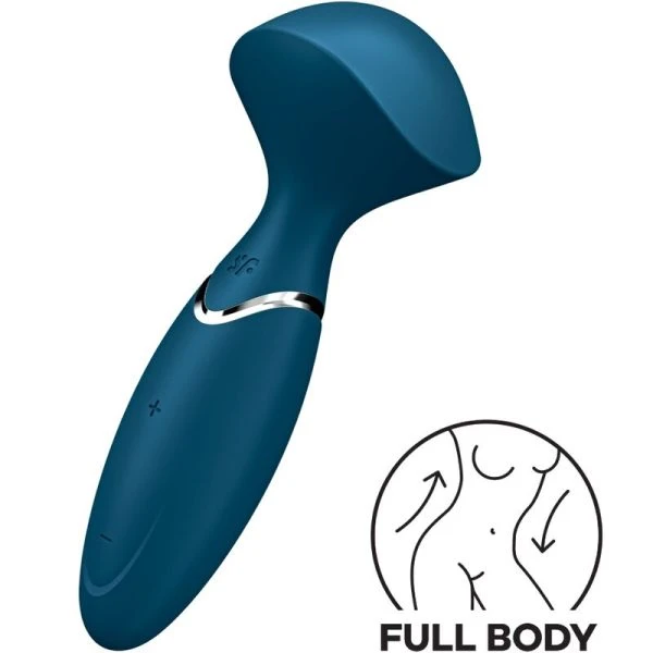 Satisfyer Mini Wand-er opzetvibrator met flexibele kop