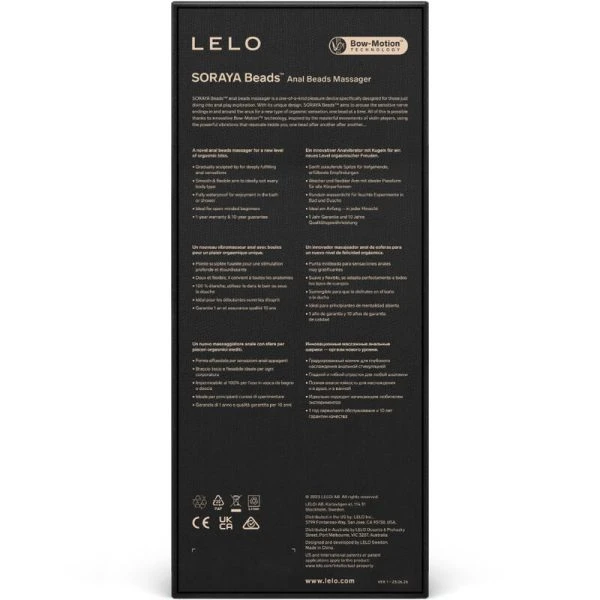 Lelo Soraya Beads Anaalmassageapparaat met Kralen