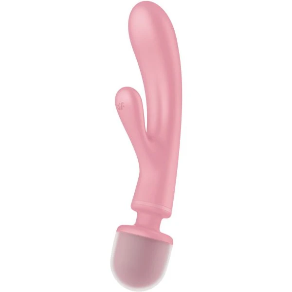 Satisfyer Triple Lover Rabbit Vibrator met Massagestaf