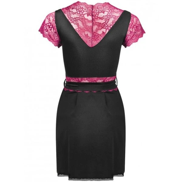 Livco Corsetti Fashion Ochtendjas met kant en slipje, Kumiko LC 90428