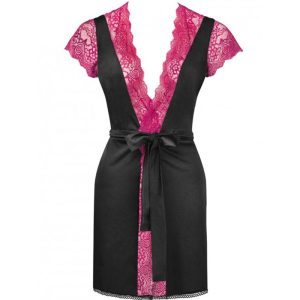 Livco Corsetti Fashion Ochtendjas met kant en slipje, Kumiko LC 90428 Livco Corsetti Fashion Ochtendjas met kant en slipje, Kumiko LC 90428 - Afbeelding 3