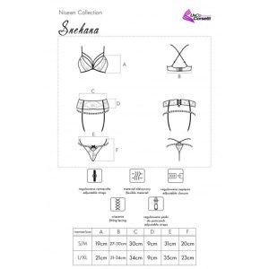 Livco Corsetti Fashion Bra Garter Belt Set Snehana LC 90443 Black Livco Corsetti Fashion Bra Garter Belt Set Snehana LC 90443 Black - Image 7