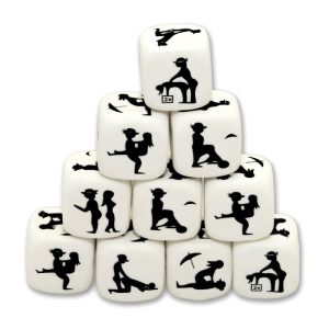 Diablo Picante Dobbelsteenset Witte Posing-Dobbelstenen Diablo Picante Dobbelsteenset Witte Posing-Dobbelstenen - Afbeelding 1