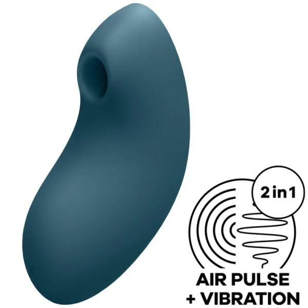 Satisfyer Vulva Lover 2 Air Pulse Stimulator and Vibrator
