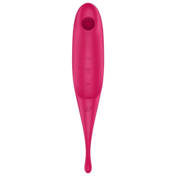 Satisfyer Twirling Pro Air-Pulse-Vibrator met drukgolven en vibratie