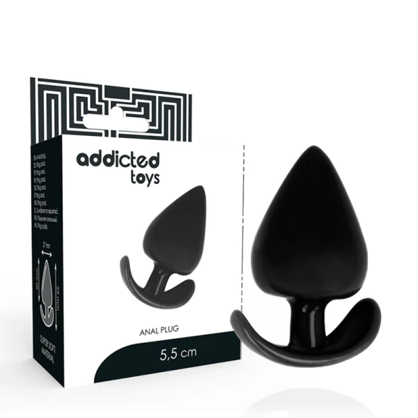 Addicted Toys Anaalplug van TPR-materiaal voor zachte anale stimulatie