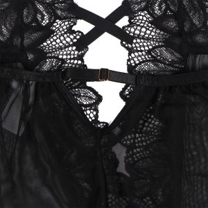 Subblime Teddy Neckholder Spitze Bare Back Schwarz Subblime Teddy Neckholder Spitze Bare Back Schwarz - Afbeelding 8
