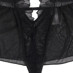 Subblime Teddy Neckholder Spitze Bare Back Schwarz Subblime Teddy Neckholder Spitze Bare Back Schwarz - Afbeelding 10