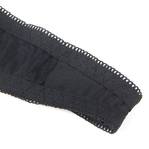 Subblime BH-set met zwarte strik, open cup, S/M Subblime BH-set met zwarte strik, open cup, S/M - Afbeelding 10