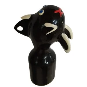 Condomerie Nieuwigheidscondoom Gentle Orca XL handbeschilderd