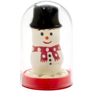 Condomerie Handbeschilderde Nieuwheidscondooms Sneeuwman als Decoratiekunstwerk Condomerie Handbeschilderde Nieuwheidscondooms Sneeuwman als Decoratiekunstwerk - Afbeelding 1