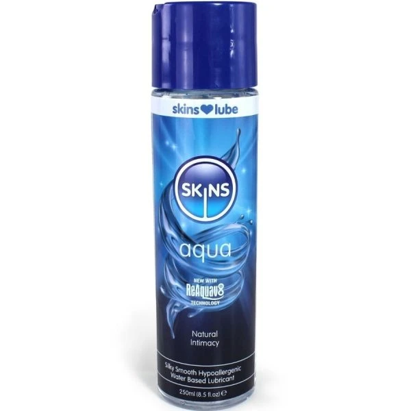 Skins Aqua glijmiddel op waterbasis met ReAquav8-technologie