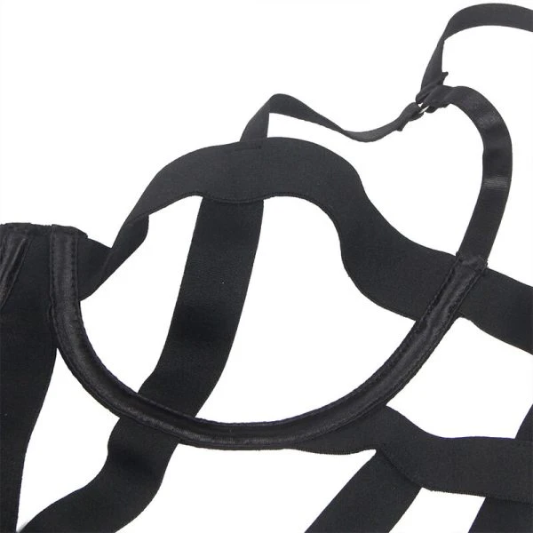 Subblime Sexy Body met uitsnijdingen in zwart