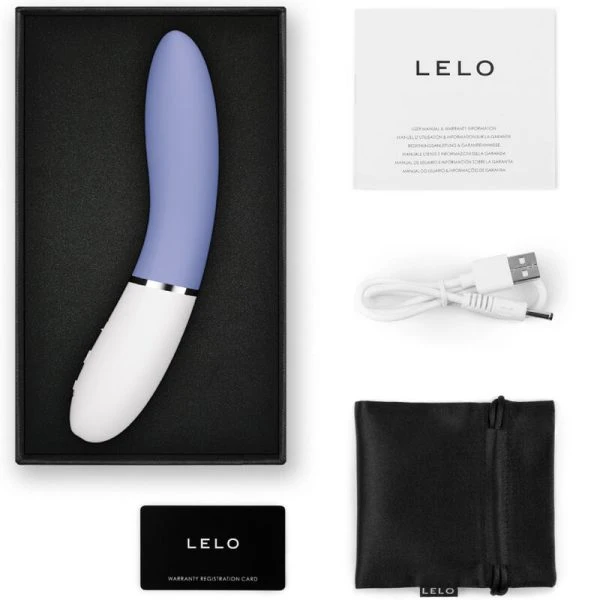 Lelo Liv 3 G-Punkt-Vibrator mit App-Steuerung, Blau