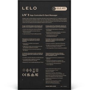 Lelo Liv 3 G-Punkt-Vibrator mit App-Steuerung, Blau Lelo Liv 3 G-Punkt-Vibrator mit App-Steuerung, Blau – Bild 4