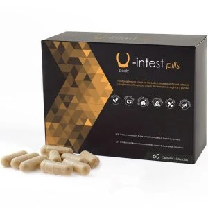 500cosmetics U-Intest Capsules for Prevention of Hemorrhoids 60 Pieces