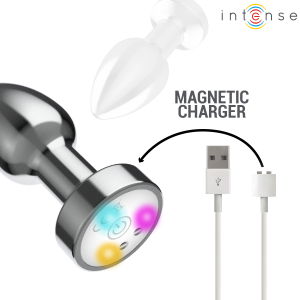 Intense Anale plug van metaal met LED en afstandsbediening maat S Intense Anale plug van metaal met LED en afstandsbediening maat S - Afbeelding 6