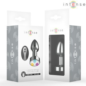 Intense Anale plug van metaal met LED en afstandsbediening maat S Intense Anale plug van metaal met LED en afstandsbediening maat S - Afbeelding 3