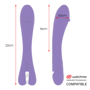 Mr. Boss Enzo Vibrator met Watchme-afstandsbediening, 22 cm lengte Mr. Boss Enzo Vibrator met Watchme-afstandsbediening, 22 cm lengte - Afbeelding 6