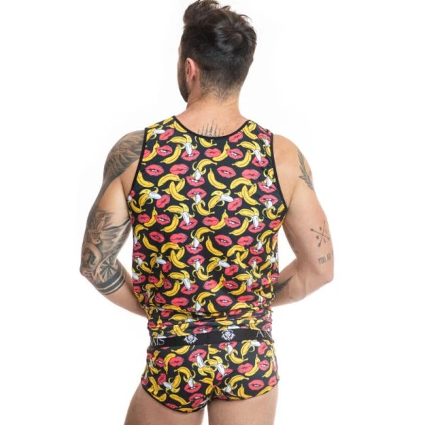 Anais Luxury Lingerie Heren-shirt Banana Top met bananenprint