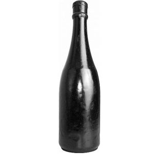 All Black Buttplug in flessen vorm van PVC voor gevorderden All Black Buttplug in flessen vorm van PVC voor gevorderden - Afbeelding 3