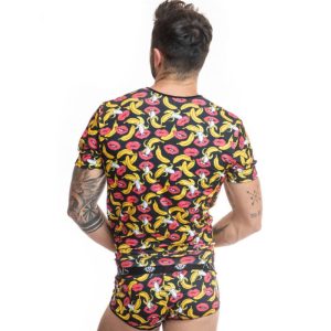 Anais Luxury Lingerie Banana T-Shirt voor heren van Lycra Anais Luxury Lingerie Banana T-Shirt voor heren van Lycra - Afbeelding 2