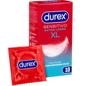 Durex Sensitive XL-condooms overlang, 10 stuks Durex Sensitive XL-condooms overlang, 10 stuks - Afbeelding 1