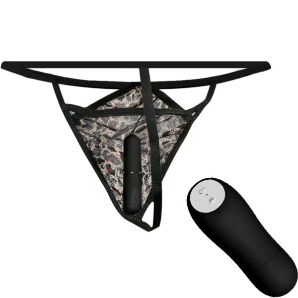 Baile Stringtanga met vibratiebal en afstandsbediening Baile Stringtanga met vibratiebal en afstandsbediening