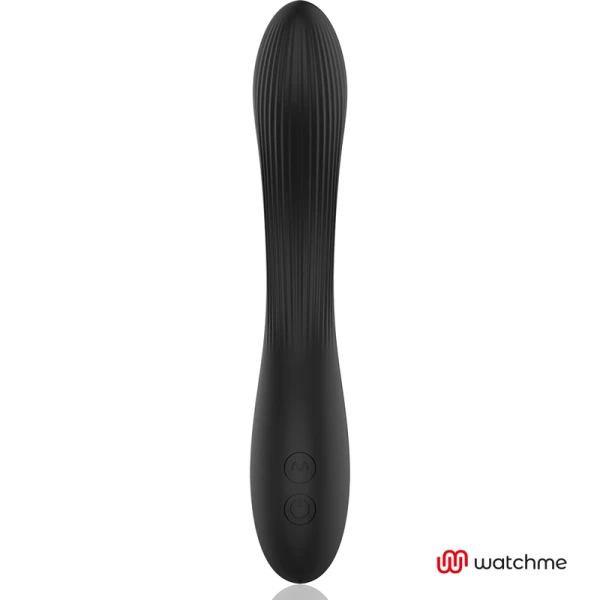 Anne´s Desire Curve Vibrator met Watchme-afstandsbediening, Zwart/Goud