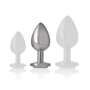 Intense Analplug mit Silberkristall aus Metall, Größe M Intense Analplug mit Silberkristall aus Metall, Größe M – Bild 4