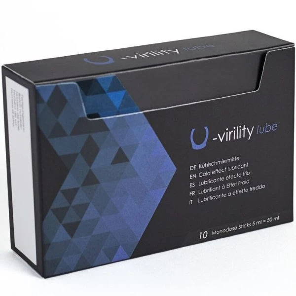 500cosmetics U-virility Lube Glijmiddel met Koeleffect, 10 stuks 500cosmetics U-virility Lube Glijmiddel met Koeleffect, 10 stuks