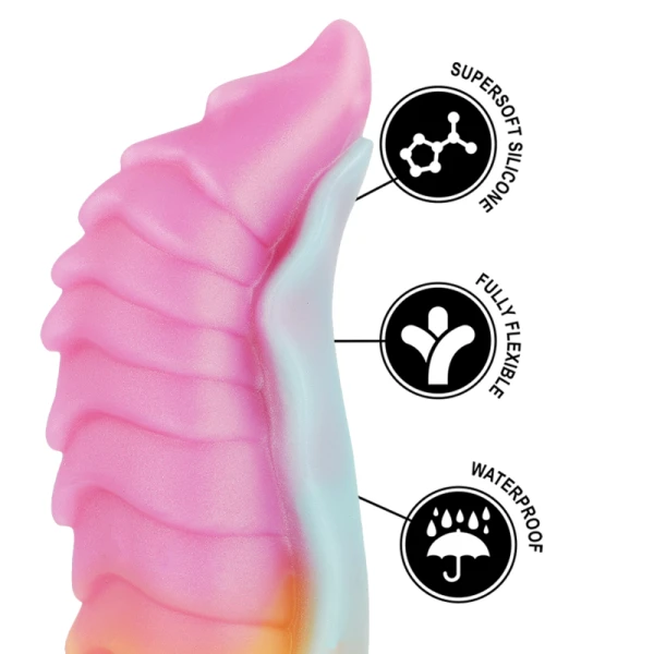 Epic Kelpie Siliconen Dildo met Zuignap, 22 cm Epic Kelpie Siliconen Dildo met Zuignap, 22 cm