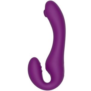 Xocoon Strapless Strap-on Vibrator met Afstandsbediening, 2-in-1, Paars Xocoon Strapless Strap-on Vibrator met Afstandsbediening, 2-in-1, Paars - Afbeelding 5