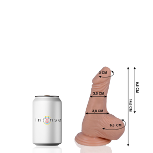 Mr. Intense Realistische Dildo met Zuignap van Rubber en PVC in Natuurkleur Mr. Intense Realistische Dildo met Zuignap van Rubber en PVC in Natuurkleur - Afbeelding 2