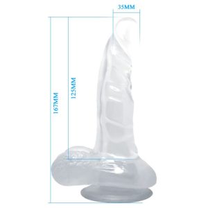 Baile Realistischer Dildo mit Saugnapf und Hoden, 16,7 cm Baile Realistischer Dildo mit Saugnapf und Hoden, 16,7 cm – Bild 5