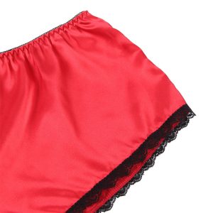 Subblime nachthemd met slipje van zijde en kant Rood S/M Subblime nachthemd met slipje van zijde en kant Rood S/M - Afbeelding 11