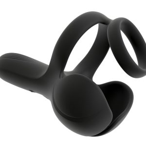 Rebel Ball Massager met Perineum Stimulator voor Mannen, zwart Rebel Ball Massager met Perineum Stimulator voor Mannen, zwart - Afbeelding 2