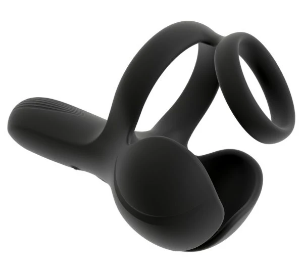 Rebel Ball Massager met Perineum Stimulator voor Mannen, zwart Rebel Ball Massager met Perineum Stimulator voor Mannen, zwart