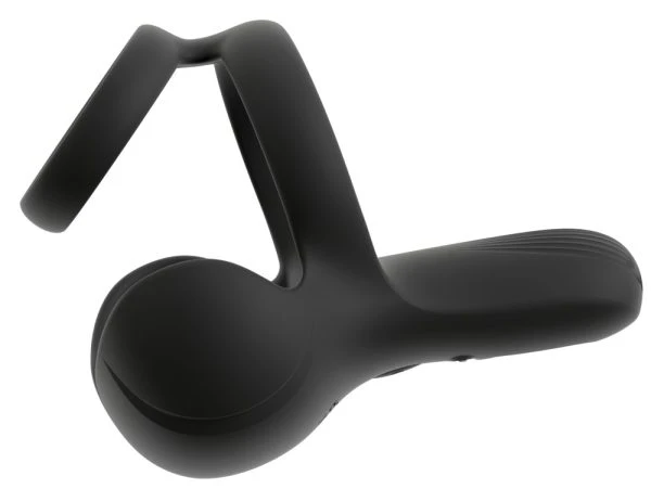 Rebel Ball Massager met Perineum Stimulator voor Mannen, zwart Rebel Ball Massager met Perineum Stimulator voor Mannen, zwart