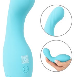 Cuties Mini Vibrator met G-punt-punt, blauw Cuties Mini Vibrator met G-punt-punt, blauw - Afbeelding 2