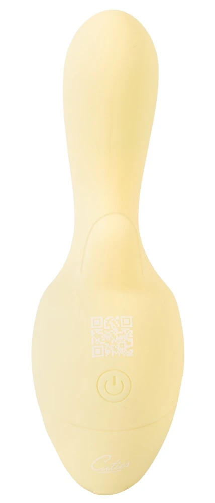 Cuties Mini Triple Vibrator gelb – Vagina, Klitoris & Anus gleichzeitig