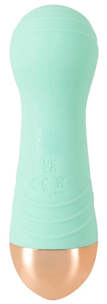 Cuties Minivibrator Cuties Soft Green van siliconen, groen Cuties Minivibrator Cuties Soft Green van siliconen, groen
