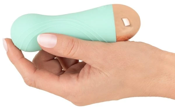 Cuties Minivibrator Cuties Soft Green van siliconen, groen Cuties Minivibrator Cuties Soft Green van siliconen, groen