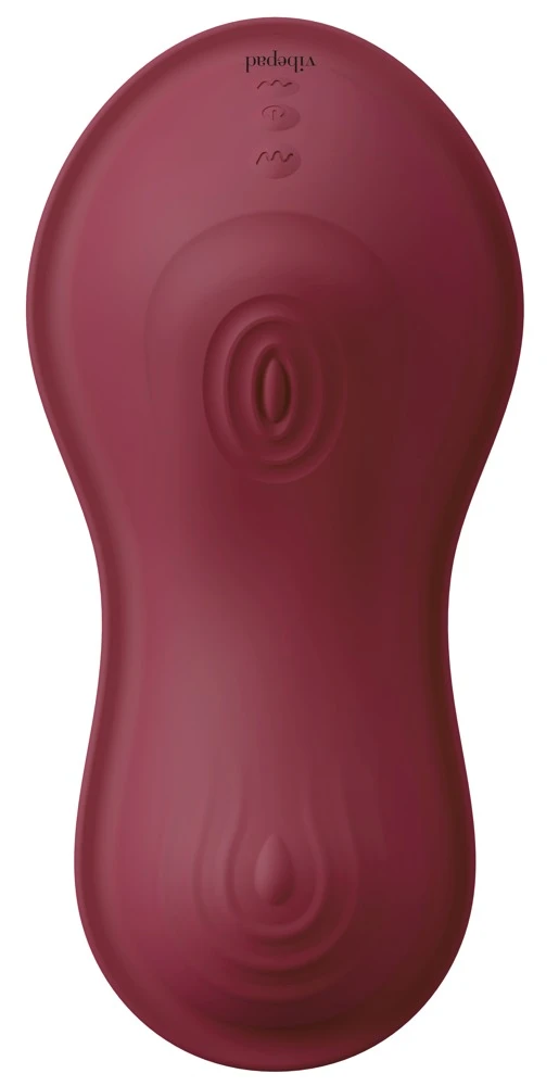 vibepad Opzit-Vibrokussen intense 2 met 20 vibratiestanden rood vibepad Opzit-Vibrokussen intense 2 met 20 vibratiestanden rood