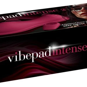 vibepad Opzit-Vibrokussen intense 2 met 20 vibratiestanden rood