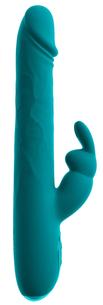 Sweet Smile Rabbit Vibrator met Wiggling-functie turkoois Sweet Smile Rabbit Vibrator met Wiggling-functie turkoois