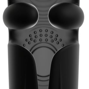 Rebel Masturbator mit Pulsation, Vibration und Greifmassage, Silikon, schwarz Rebel Masturbator mit Pulsation, Vibration und Greifmassage, Silikon, schwarz – Bild 3
